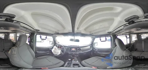 2021 Jeep Wrangler Unlimited Sport z USA, uszkodzony, nr VIN 1C4HJXDG3MW619517